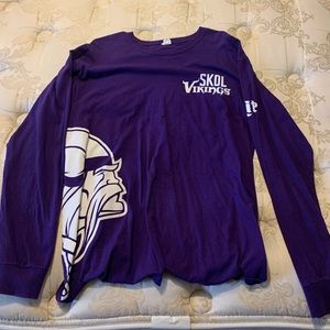 Minnesota Vikings purple long sleeve